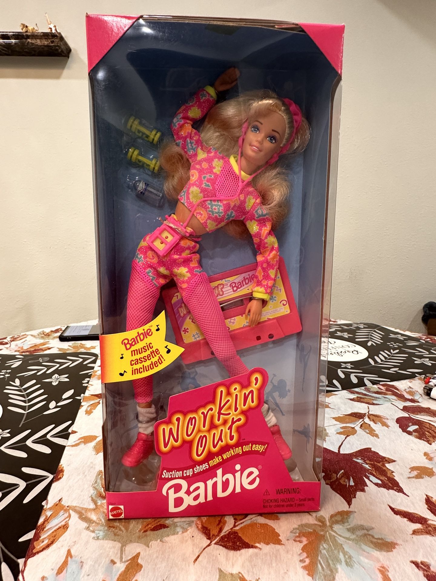Barbie Workin Out Doll 1996 by Mattel