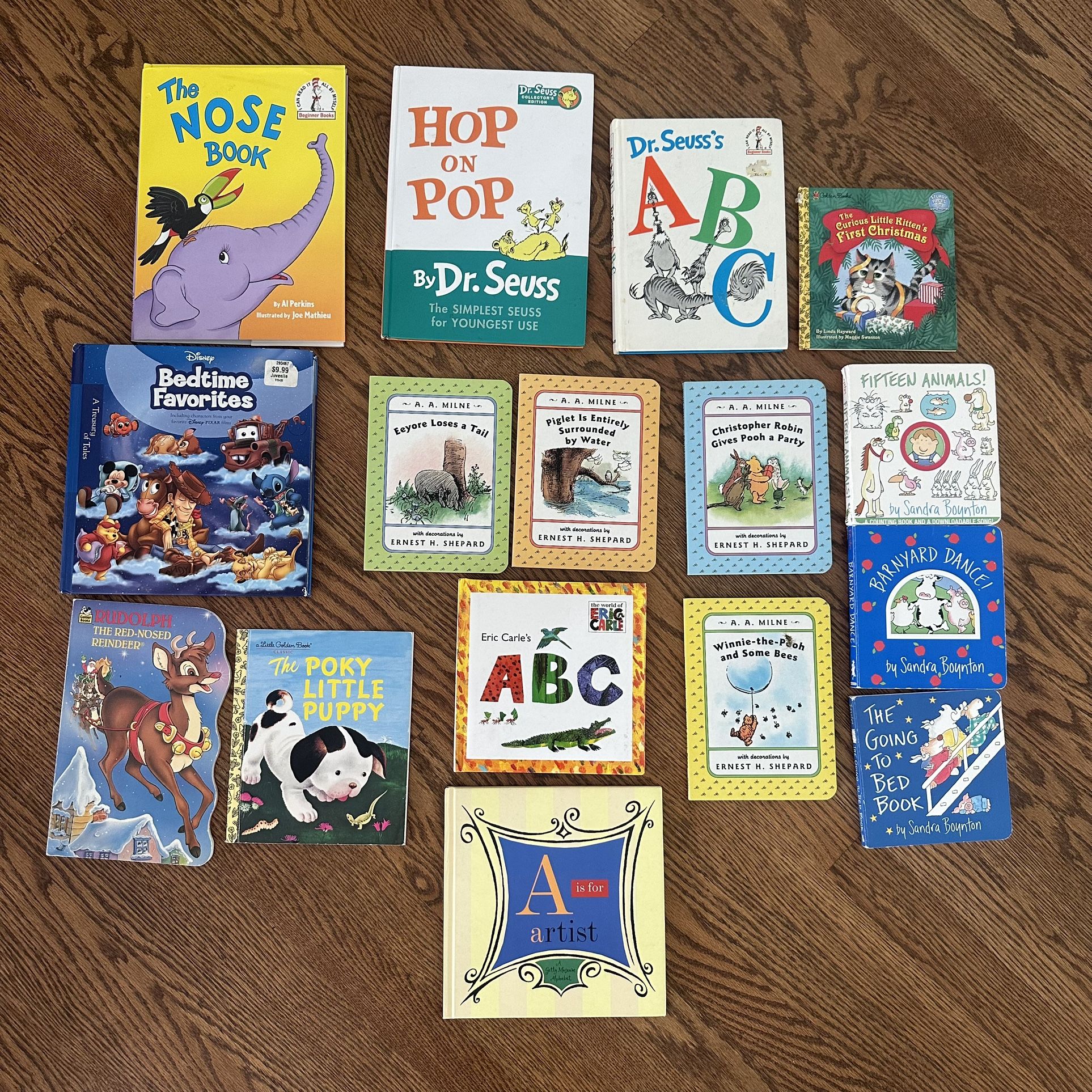 Collection of 16 Toddler / Kids Hardcover Books