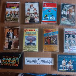 Cassettes De Musica Mexicana Venta 3 Por $25