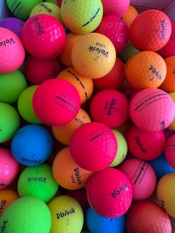 Volvik matte color golf balls $10 for 15 balls
