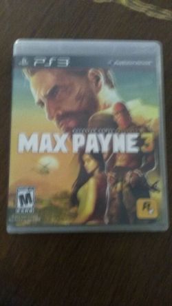 Max Payne 3 ps3