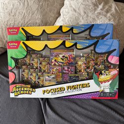 Pokémon Ascended Heroes Focused Fighters Premium Collection