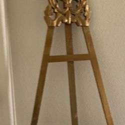 Gold Easel