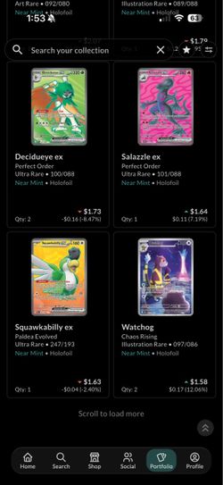 Pokemon singles NM