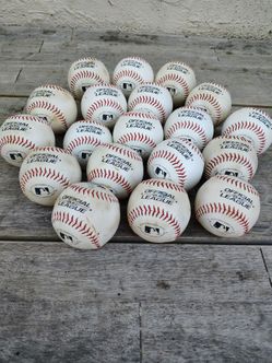 Official OLB3 League Baseballs Synthetic Cover