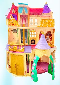 Disney Sofia the First Enchancian Castle 3½ ft Tall Doll House - Main Image