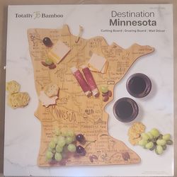 Totally bamboo Destination Minnesota Cutting Board, 13-1/4" x 11-3/4"