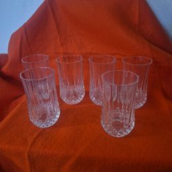 Longchamp Crystal D'arques Drinking Glasses