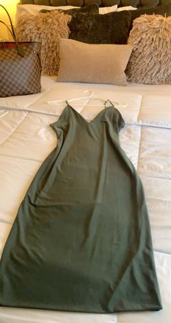 Fashion Nova Olive Dress