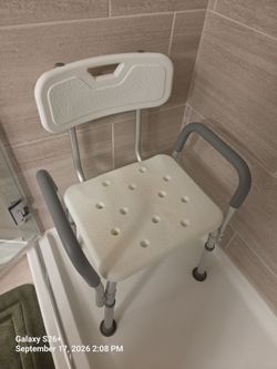 Shower shower chair with Arms and Back
