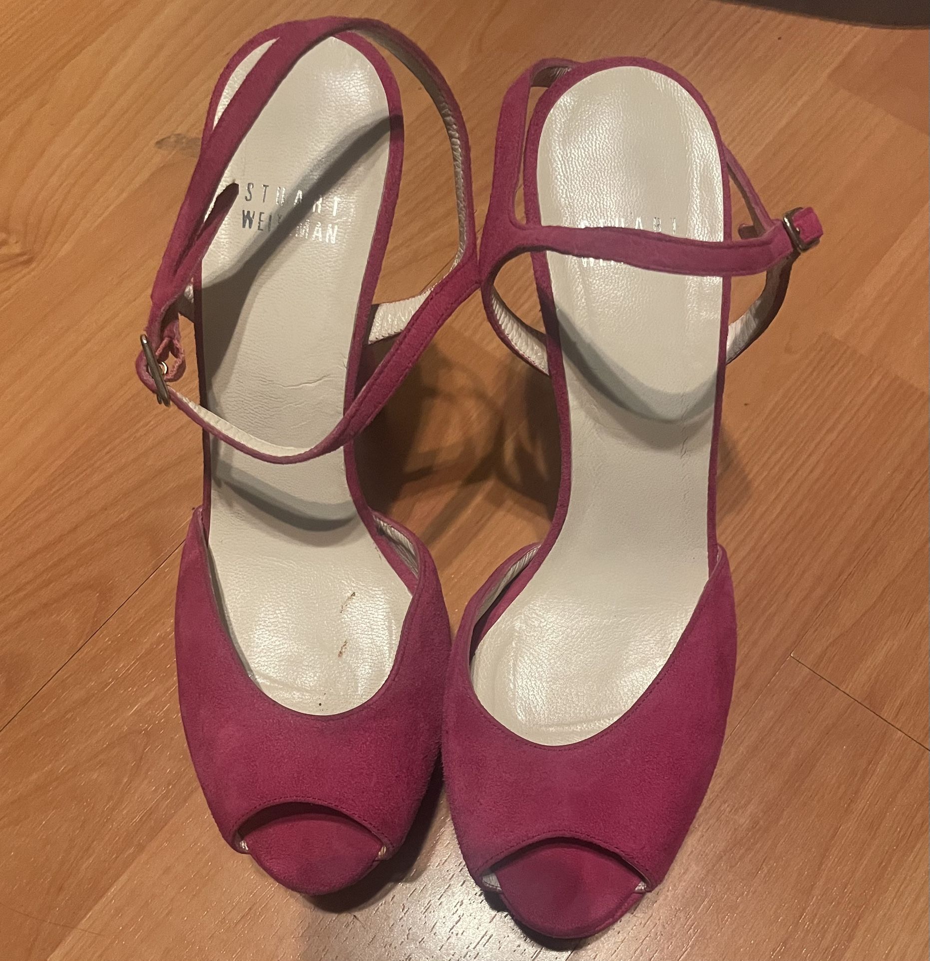 Stuart Weitzman Heels Hot Pink 