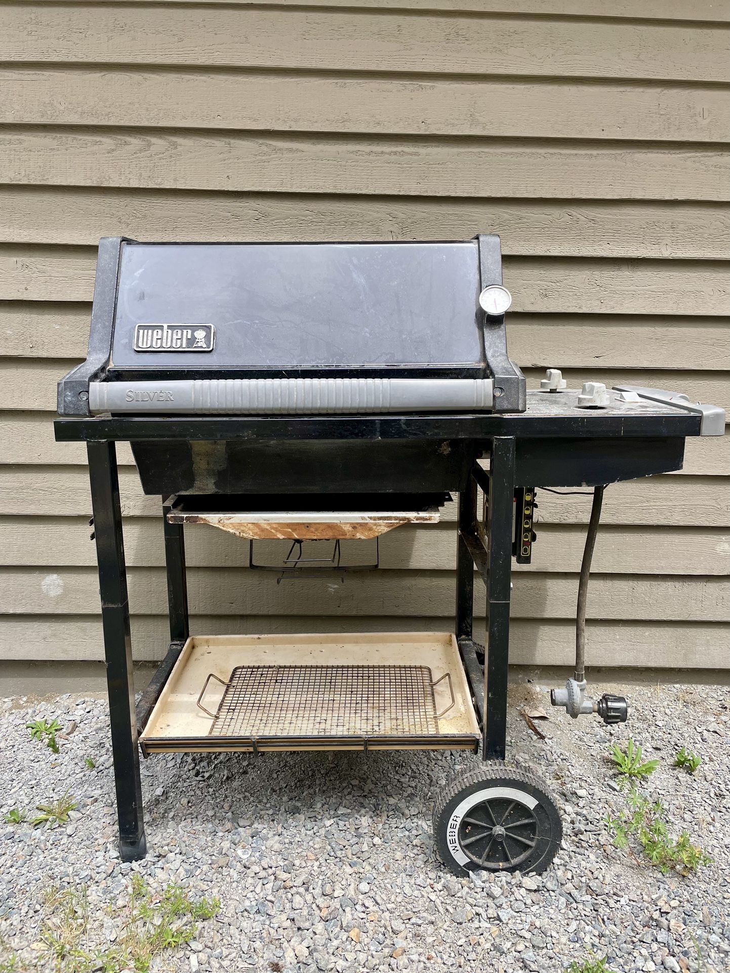 Weber Genesis Silver Gas/Propane Grill BBQ