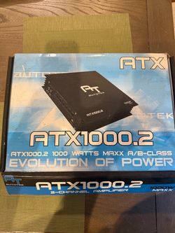 Autotek ATX1000.2 2-Channel Car Amplifier