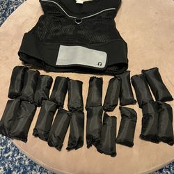 Gym Weighted Vest With Up To 20lbs 30.00 OBO