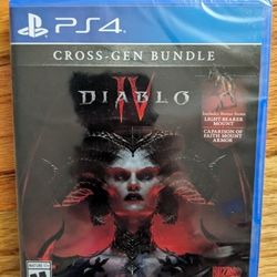 Brand New Diablo 4 IV Playstation 5 & 4