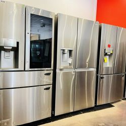 Brand New, LG & Samsung HUGE Fridge Refrigerator $499 AND UP Available for sale near me