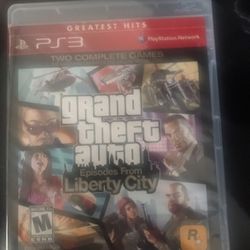Gta Iv 4 EFLC episodes from liberty city tlad the lost and damned Tbogt ballad of gay tony ps3 Playstation 3