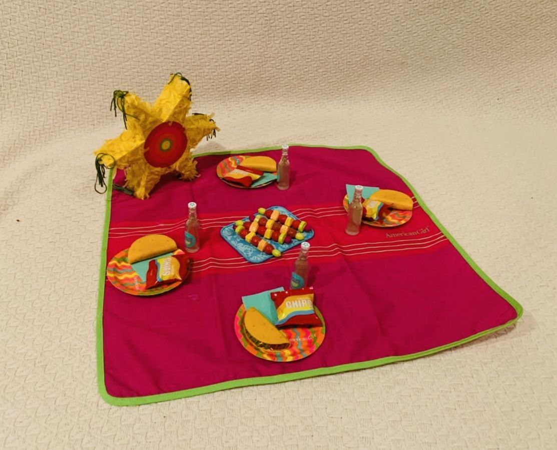 American Girl Doll Fiesta Picnic Set