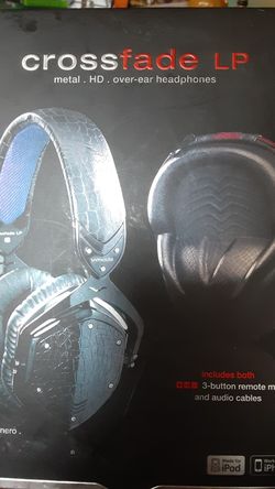 crossfade lp metal HD over-par headphones