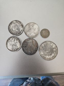 Old Mexican Silver Coins