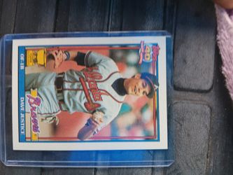 David Justice Rookie Bo Jackson 