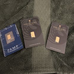 24 Karat Pure Gold Bars