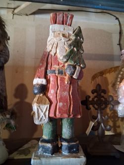 Wooden Santa