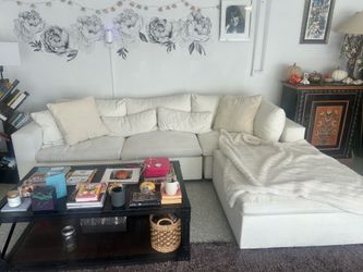 West Elm Harmony 3 piece sectional
