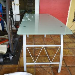 Glass Desk