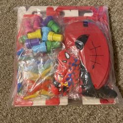 60 Piece Spider-Man Birthday Favors Bundle