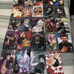 Books Anime Jujitsu kaisen