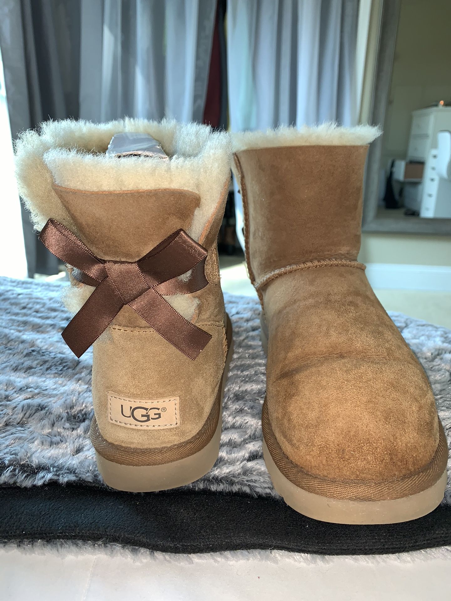 UGG boots with bow