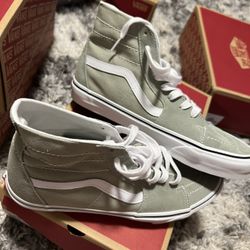 Sk8-Hi Tapered Desert Sage Vans