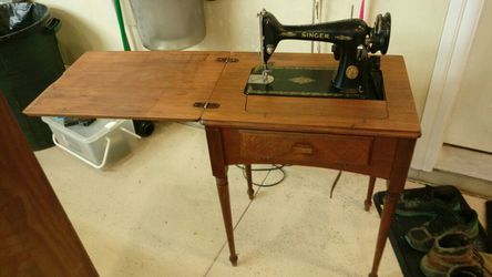 Vintage singer sewing machine