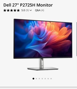 Dell 27” monitor
