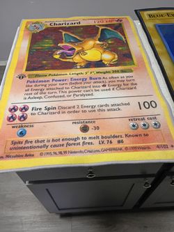 Charizard 1st edition Rug