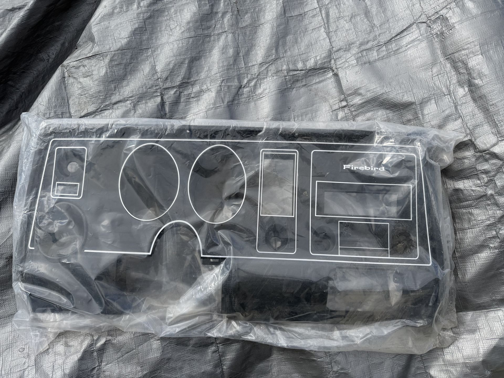 New 1969 Firebird Trans Am Dash Instrument Gauge Carrier Assembly W/O Ac (contact info removed) OER