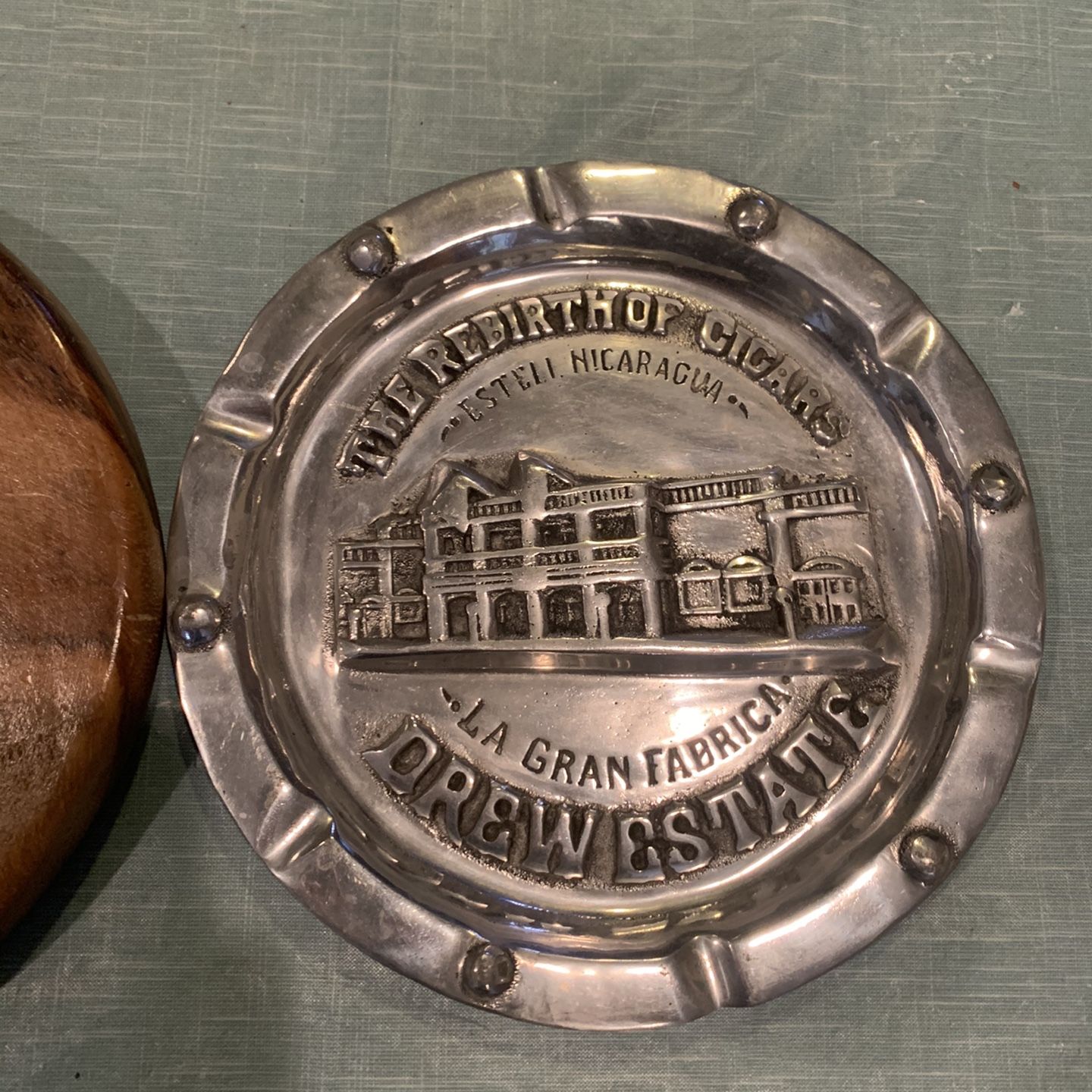 Drew Estates Pewter Limited Edition Cigar Ashtray