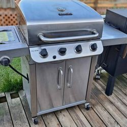 Charbroil Grill & Masterbuilt Smoker