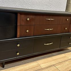 Refinished Mid Century Dresser / Chest / Buffet