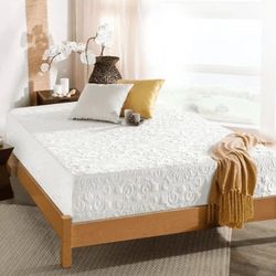 Zinus Spa Sensations Serenity 12” Queen Memory Foam Mattress – Medium Firm, CertiPUR-US Certified