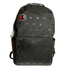 Champion Black Backpack 