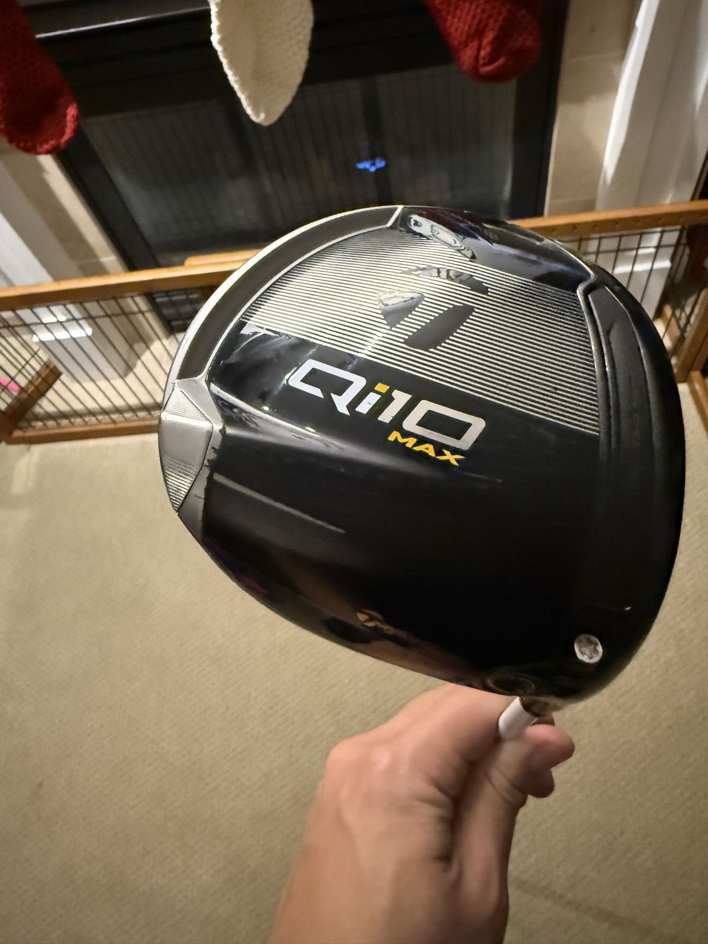 Taylormade Qi10 Max 9 Degree Driver Stiff