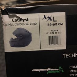 Kali Catalyst 2.0 Carbon Matte Helmet w/ Logo - Full Face DOT - Size [L/XL/etc.] $400 OBO