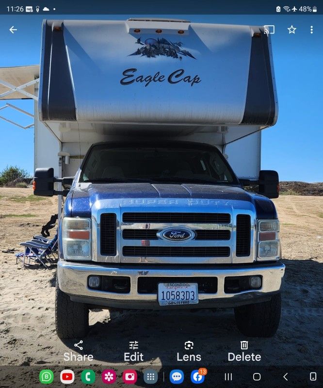 2018 EAGLE CAP Truck Camper $39 K