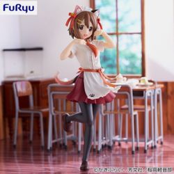 K-ON! Yui Hirasawa Cat ears Neko Cafe Figure Trio-Try-iT FuRyu 