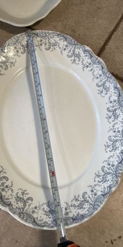 English Vintage Platters And Dishes 