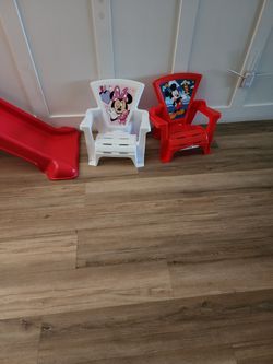 Mickey & Minnie Toddler Chair
