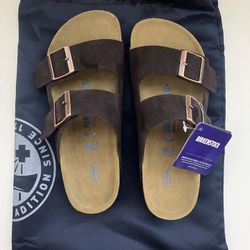 Birkenstock Brown Arizona Suede