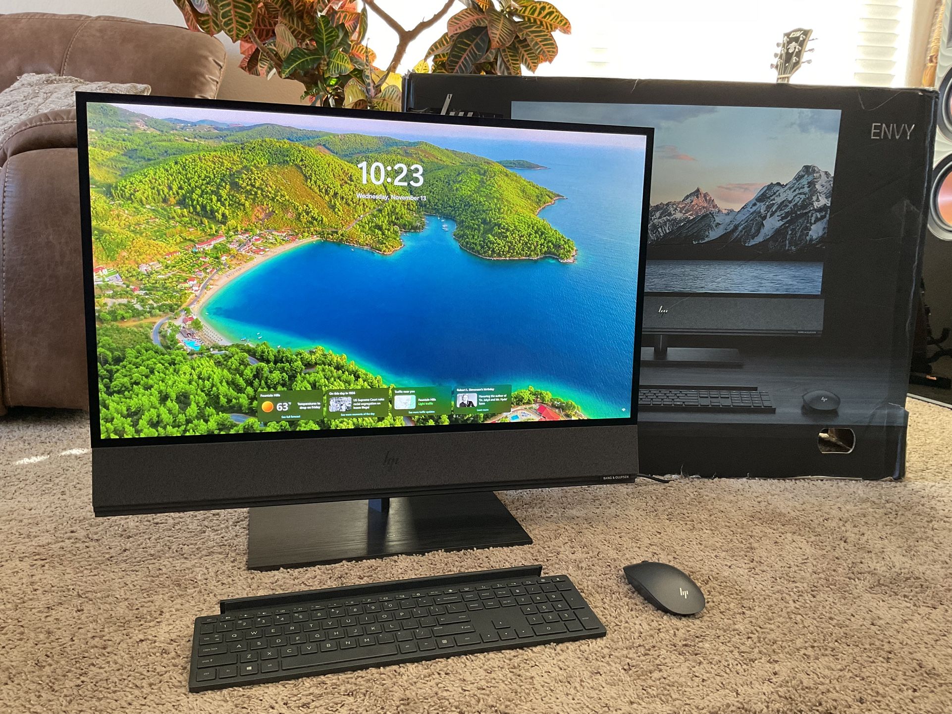 HP ENVY 32” i7, 16 GB Ram, 512GB SSD , NVIDIA Graphics Like New